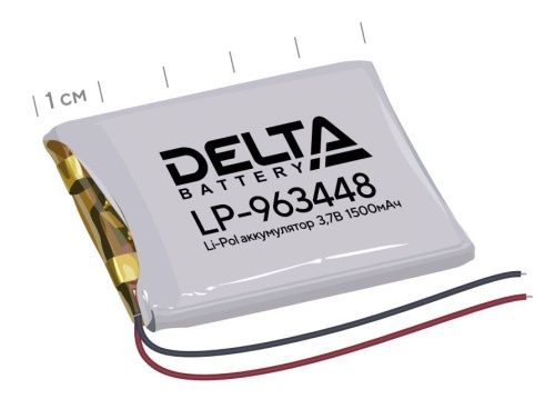 Delta LP-963448 Аккумулятор литий-полимерный призматический
