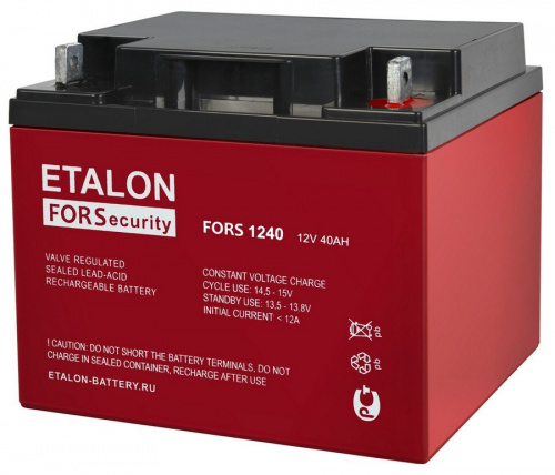 ETALON FORS 1240 Аккумулятор герметичный свинцово-кислотный ETALON FORS 1240 Аккумулятор герметичный свинцово-кислотный