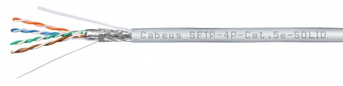 SFTP-4P-Cat.5e-SOLID-GY (7174c) Кабель «витая пара» (LAN) для структурированных систем связи