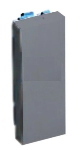 Заглушка 45х22,5мм, серебристый металлик, LK45 (855103) Вставка-заглушка 45х22,5