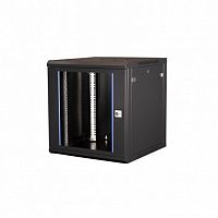 DR-633101 Шкаф телекоммуникационный 19" настенный, дверь стекло, 12U