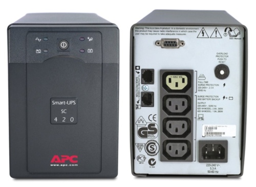 SC420I APC Smart-UPS SC 420 ВА Источник бесперебойного питания