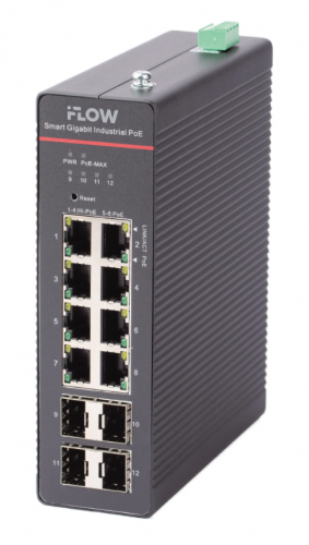 F-SW-IM612HPOE-PM-8G4GO Коммутатор с PoE