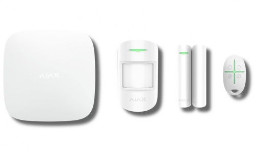 Ajax StarterKit Plus (white) Комплект радиоканальной охранной сигнализации