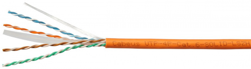 UTP-4P-Cat.6-SOLID-LSZH-100 (7259c-5) Кабель «витая пара» (LAN) для структурированных систем связи