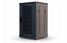 ШТ-НП-М-18U-800-800-С-Ч (130411-01203) Шкаф телекоммуникационный 19" напольный 18U