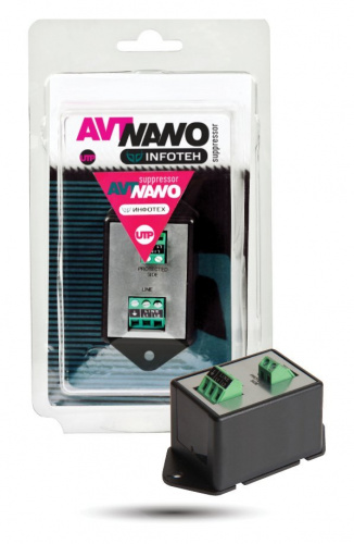 AVT-Nano UTP Suppressor Подавитель помех в AHD/CVI/TVI AVT-Nano UTP Suppressor Подавитель помех в AHD/CVI/TVI