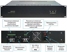 SKAT -V.12DC-18 RACK (СКАТ ИБП-12/18-RACK) (2145) Источник вторичного электропитания резервированный