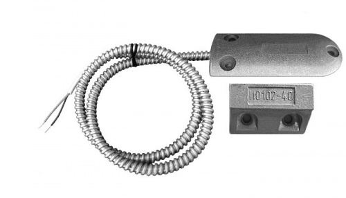 ИО 102-40 А3М (4), высокотемпературный Извещатель охранный точечный магнитоконтактный высокотемпературный, кабель в металлорукаве