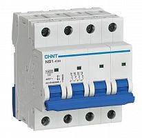 NB1-63H 4P 13А 10кА х-ка C (R) CHINT (179909)