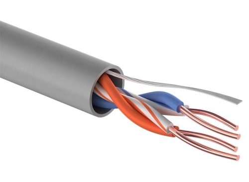 U/UTP 2PR 24AWG, CCA, CAT5e PVC, 305м. PROconnect (01-0022-3) Кабель «витая пара» (LAN) для структурированных систем связи