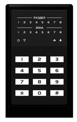 МИРАЖ-КД-04 (black) Кнопочная кодовая панель МИРАЖ-КД-04 (black) Кнопочная кодовая панель