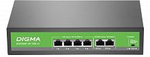 DSP204F-2F-T80 DSP204F-2F-T80 V1 (L2) 6х100Мбит/с 4PoE 4PoE+ 80W Коммутатор с питанием по PoE