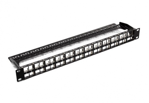 Модульная патч-панель для Keystone Jack 19" (10-0418) Модульная патч-панель