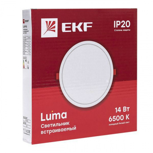 ДВО-1008 14Вт 6500K IP20 Basic (DLL-1008-14-6500) Светильник фото 7