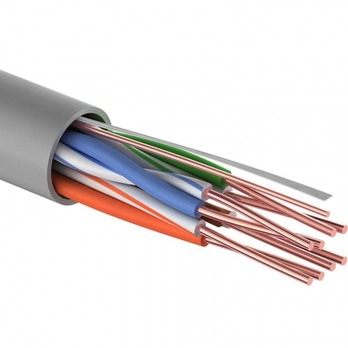 U/UTP 4PR 24AWG, CAT5e, 305м. PROconnect (01-0052) Кабель «витая пара» (LAN) для структурированных систем связи U/UTP 4PR 24AWG, CAT5e, 305м. PROconnect (01-0052) Кабель «витая пара» (LAN) для структурированных систем связи
