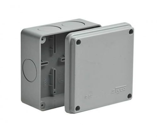 Коробка TYCO 100х100х50 (67049) Коробка ответвительная без гермовводов