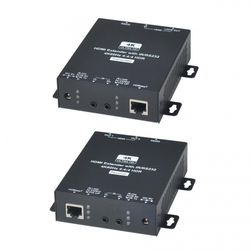 HE02EIX Комплект для передачи HDMI-сигнала, ИК-управления, RS232