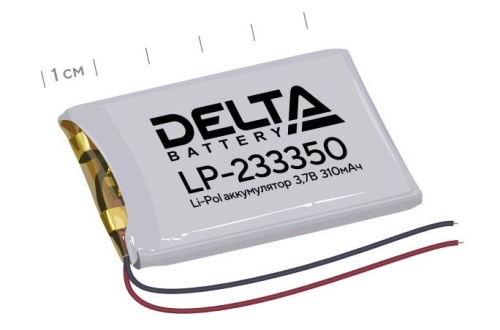 Delta LP-233350 Аккумулятор литий-полимерный призматический