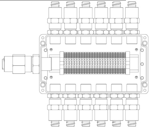 КВМК 2402 Коробка коммутационная взрывозащищенная